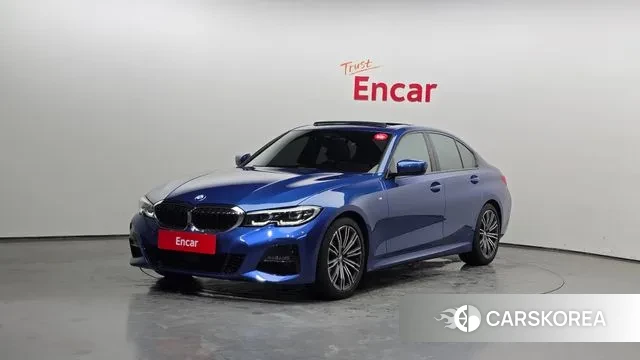BMW 3 Series (G20) 2021 Синий из Кореи