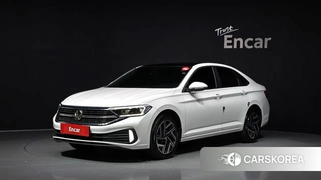 Volkswagen 7th Generation of Jetta 2022 Белый из Кореи