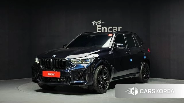 BMW X5M (G05) 2020 Черный из Кореи