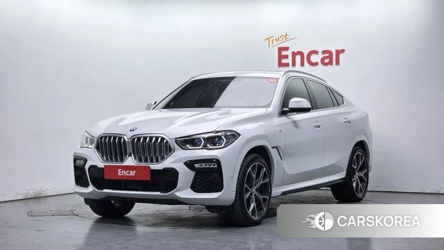 BMW X6 (G06) 2021 Белый из Кореи