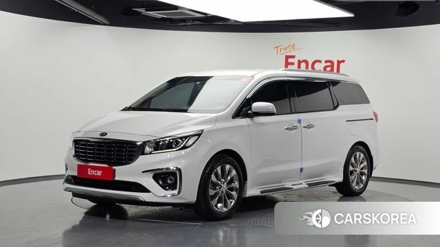 Kia The New Carnival 2019 Белый из Кореи