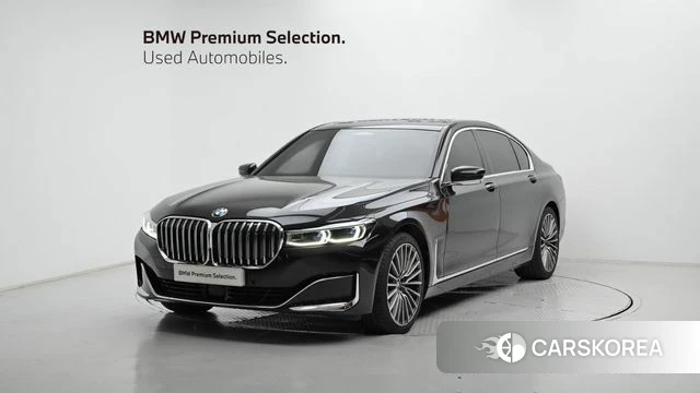 BMW 7 Series (G11) 2022 Черный из Кореи