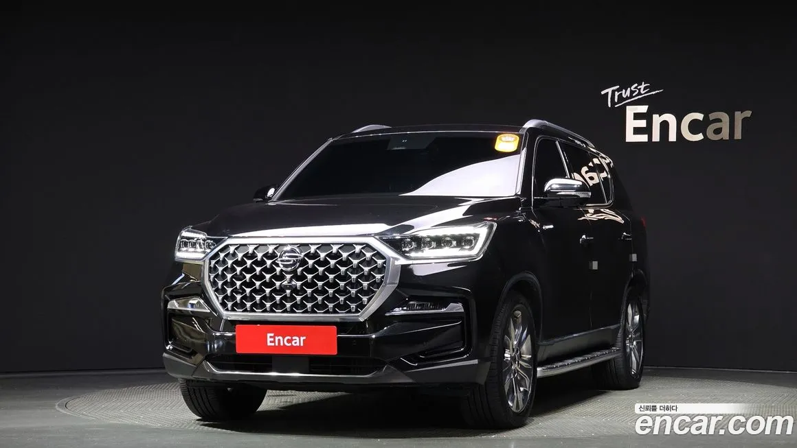 Ssangyong All New Rexton 2021 Черный из Кореи