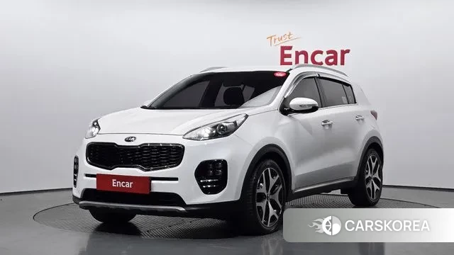 Kia Sportage 4th Generation 2018 Белый из Кореи