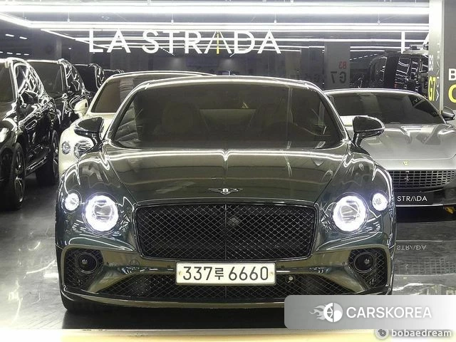 Bentley Continental GT 3rd Generation 2019 Зеленый из Кореи