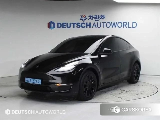 Tesla Model Y 2023 Черный из Кореи