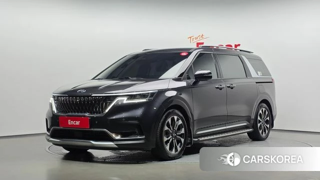 Kia Carnival 4th generation 2021 Серый из Кореи