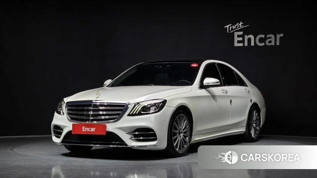 Mercedes-Benz S-Class W222 2018 Белый из Кореи