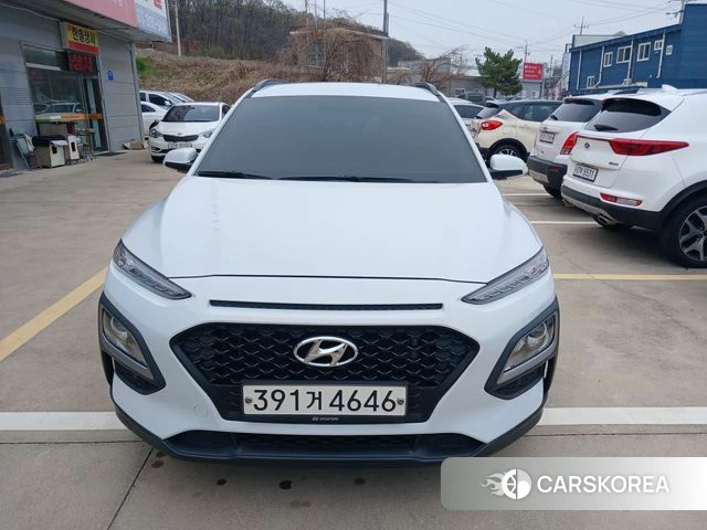 Hyundai Kona 2019 Белый из Кореи