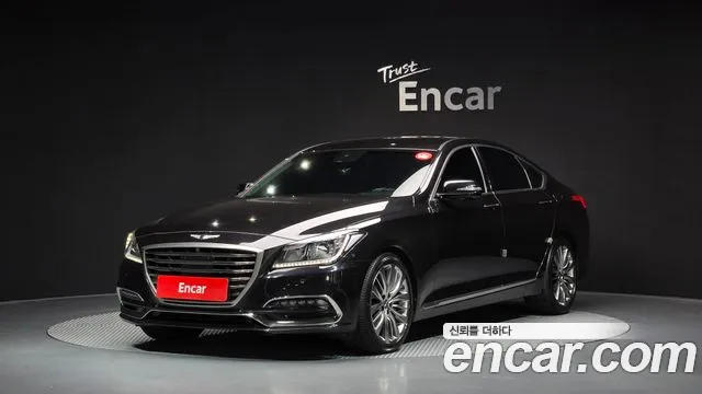 Genesis G80 2018 Черный из Кореи