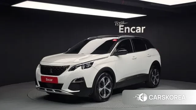 Peugeot 3008 second generation 2018 Белый из Кореи