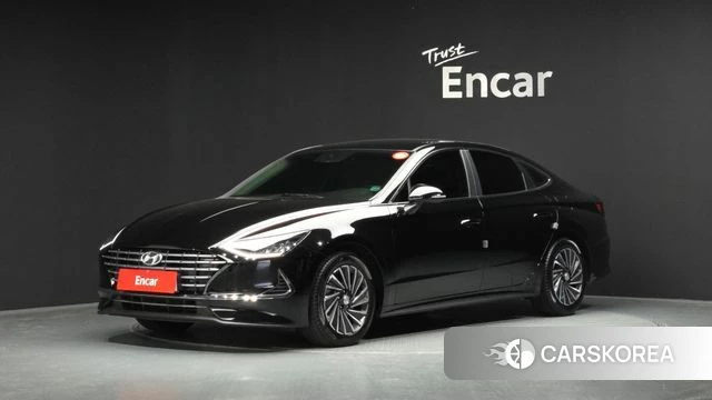 Hyundai Sonata Hybrid (DN8) 2022 Черный из Кореи
