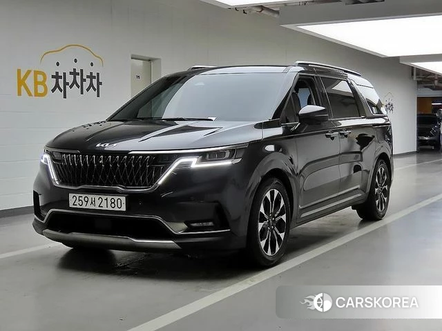 Kia Carnival 4th generation 2022 Серый из Кореи