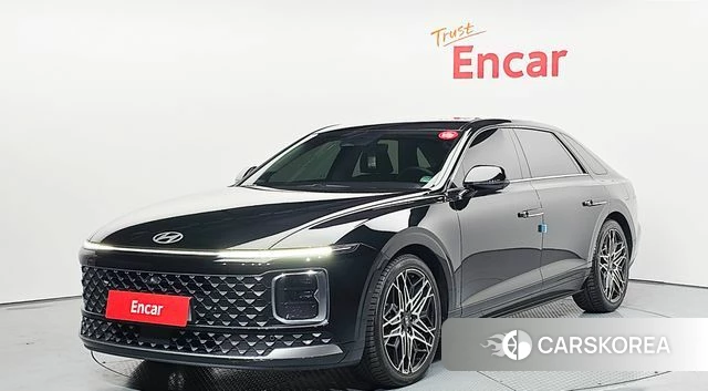 Hyundai Grandeur Hybrid (GN7) 2023 Черный из Кореи