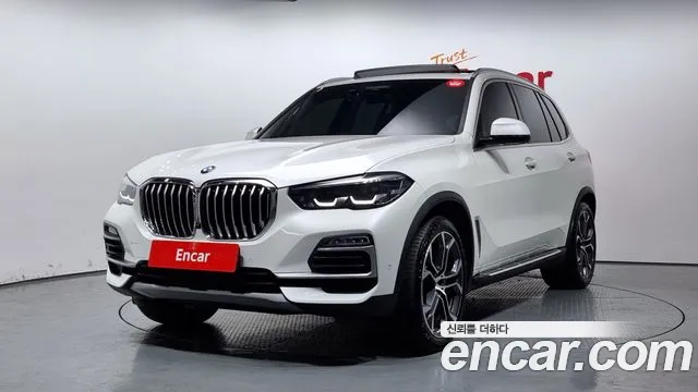 BMW X5 (G05) 2021 Белый из Кореи