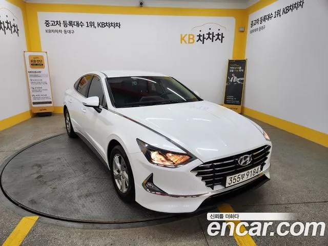 Hyundai Sonata (DN8) 2020 Белый из Кореи