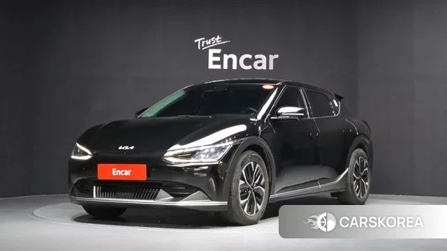 Kia EV6 2021 Черный из Кореи