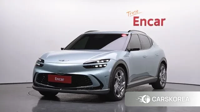 Genesis GV60 2021 Небесно-голубой из Кореи
