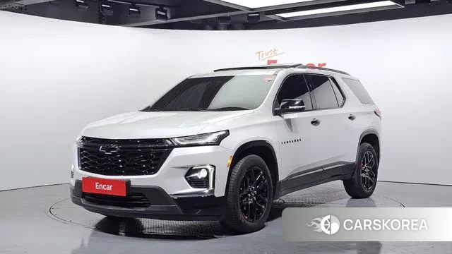 Chevrolet (GM Daewoo) Traverse 2023 Белый из Кореи