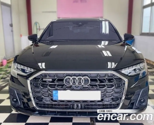 Audi A8 (D5) 2022 Черный из Кореи