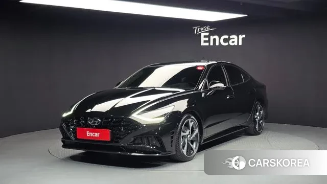 Hyundai Sonata (DN8) 2020 Черный из Кореи