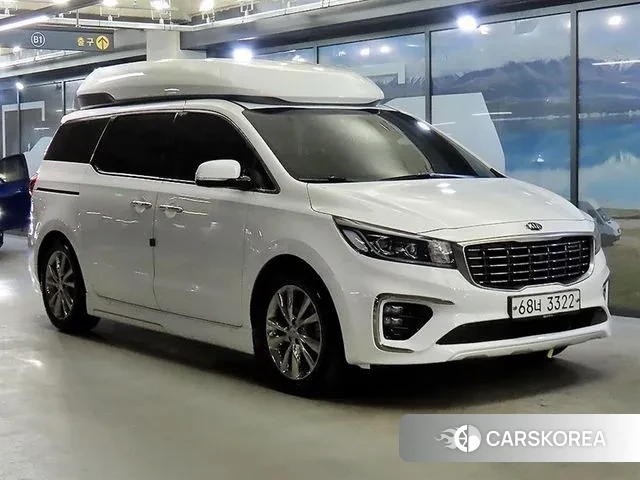 Kia The New Carnival 2019 Белый из Кореи