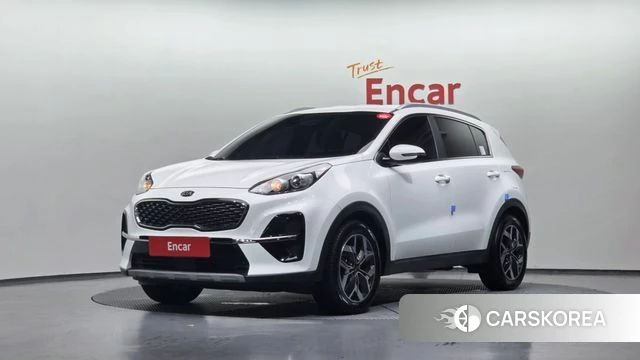 Kia Sportage The Bold 2019 Белый из Кореи