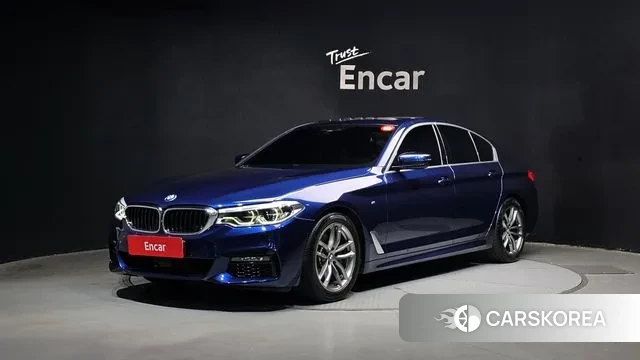 BMW 5 Series (G30) 2020 Синий из Кореи