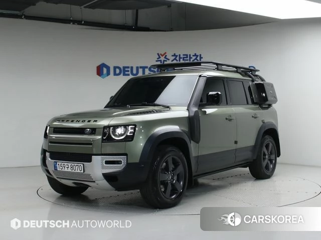 Land Rover Defender (L663) 2022 Зеленый из Кореи