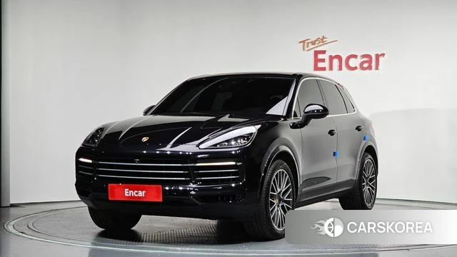 Porsche Cayenne (PO536) 2019 Черный из Кореи