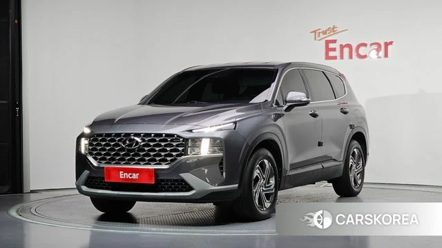 Hyundai The New Santa Fe 2022 Серый из Кореи