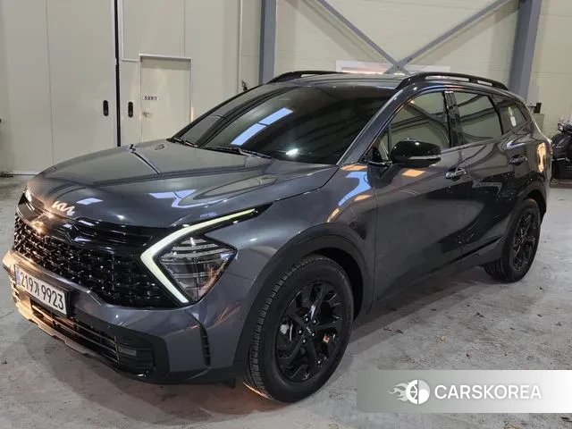 Kia Sportage 5th Generation Hybrid 2023 Серый из Кореи