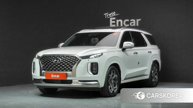 Hyundai Palisade 2021 Белый из Кореи