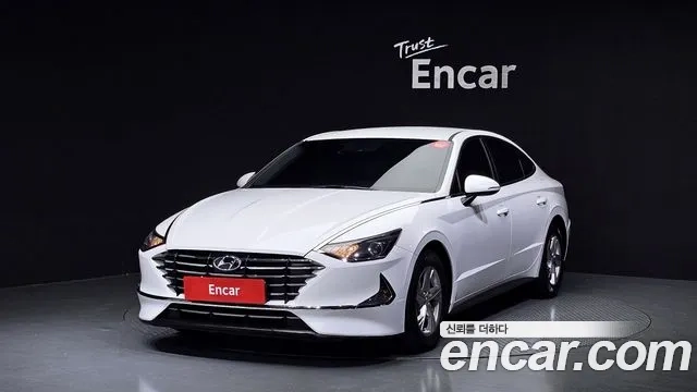 Hyundai Sonata (DN8) 2019 Белый из Кореи
