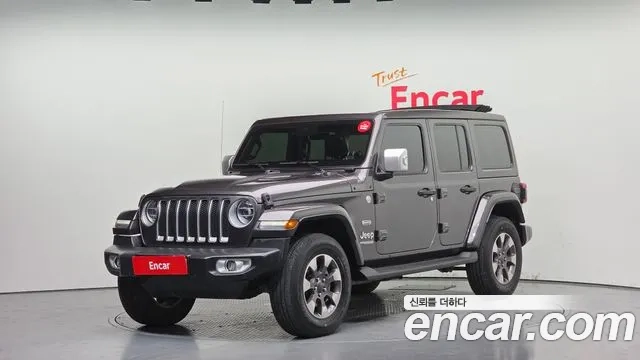Jeep Wrangler (JL) 2020 Серый из Кореи