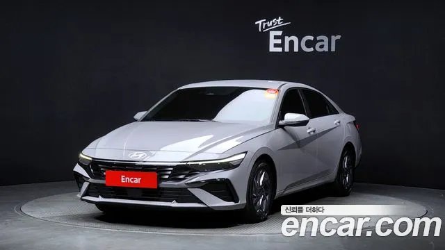 Hyundai The New Avante (CN7) 2023 Серый из Кореи