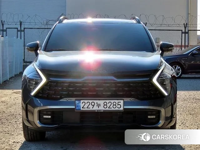 Kia Sportage 5th Generation Hybrid 2022 Серый из Кореи
