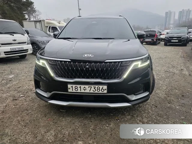 Kia Carnival 4th generation 2020 Черный из Кореи