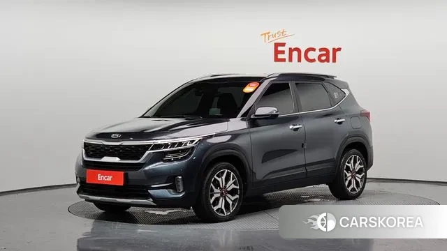 Kia Seltos 2021 Серый из Кореи