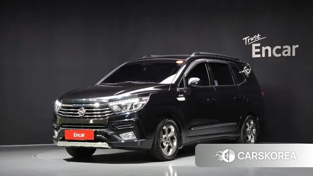 Ssangyong Korando Turismo 2018 Черный из Кореи