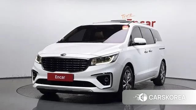 Kia The New Carnival 2018 Белый из Кореи