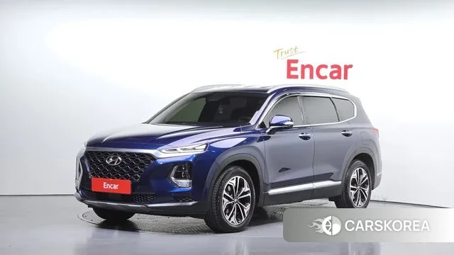 Hyundai Santa Fe TM 2020 Синий из Кореи