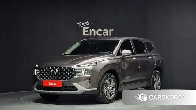 Hyundai The New Santa Fe 2022 Серый из Кореи