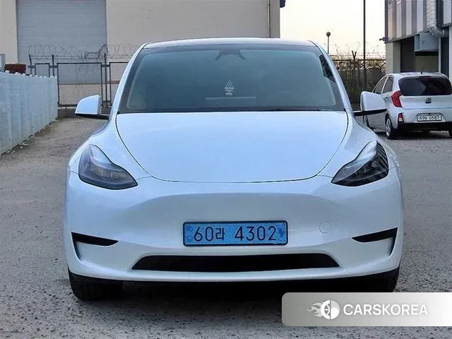 Tesla Model Y 2024 Белый из Кореи