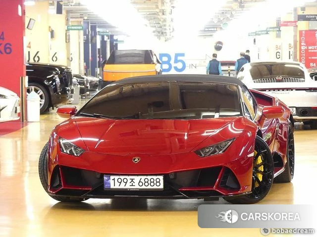 Lamborghini Huracan 2023 Красный из Кореи