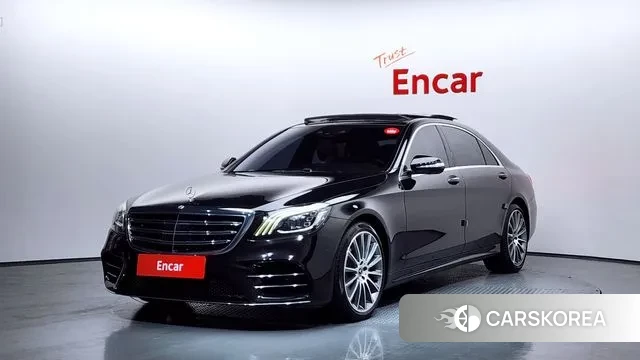 Mercedes-Benz S-Class W222 2018 Черный из Кореи