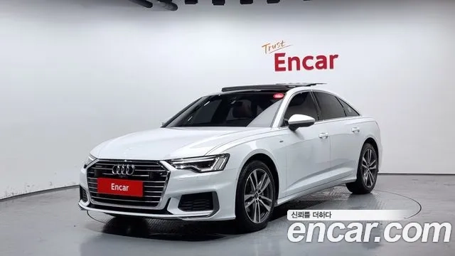 Audi A6 (C8) 2022 Белый из Кореи