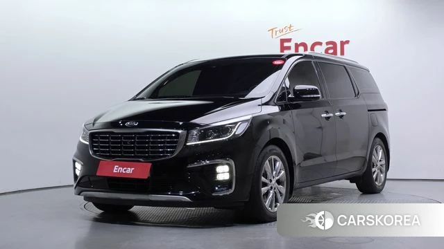 Kia The New Carnival 2019 Черный из Кореи