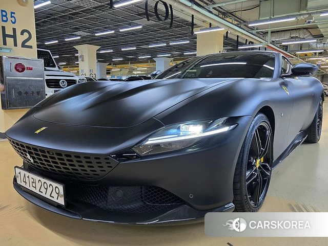 Ferrari Rome 2021 Серебристо-серый из Кореи