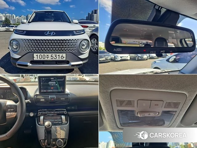 Hyundai Casper 2021 Белый из Кореи
